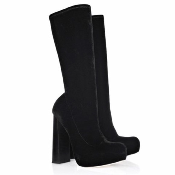 Alexander Wang Shoes - Alexander Wang Alana Velvet Boots